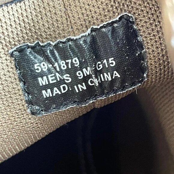 J. Murphy Ankle Boots Harness Brown Nubuck Zip Side Pull On Men's Size 9 M - Picture 8 of 10